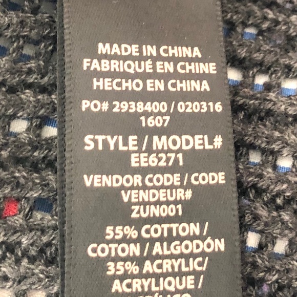 NWOT Ella Moss Asymmetric Fringey Sweater Size M/L - Picture 5 of 6